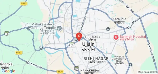 Lokmanya Tilak Science and Commerce College, Ujjain Map