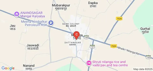 Maharashtra Mahavidyalaya, Nilanga Map