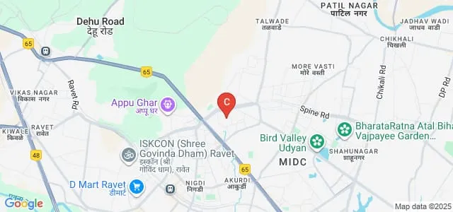 Pratibha Institute of Business Management, Pune Map