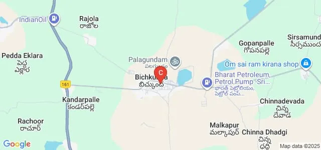 Government Degree College, Bichkunda Map
