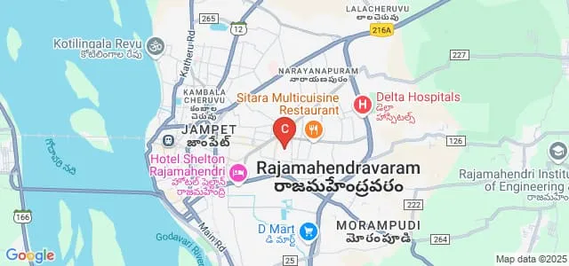 Sai College of Physiotherapy and Rehabilitation, Rajahmundry Map