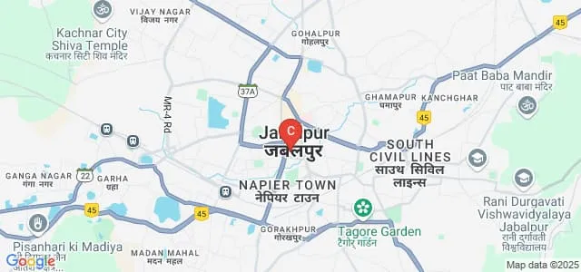 State Institute of Science Education, Jabalpur Map