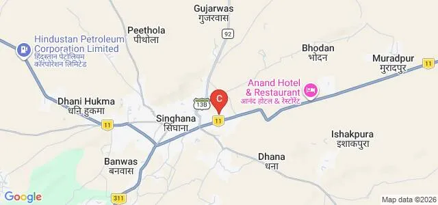 Vishwa Bharti B Ed College, Jhunjhunu Map