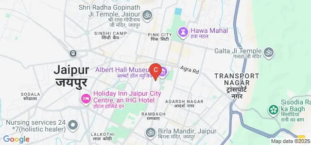 University Maharaja College, Jaipur Map