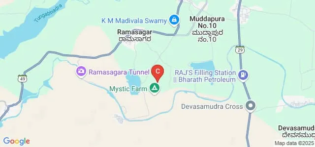 Government First Grade College, Kampli Map