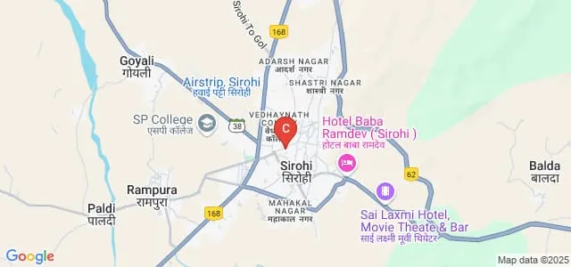 Government College, Sirohi Map