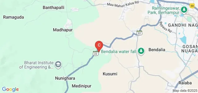 College of Pharmaceutical Science, Puri Map