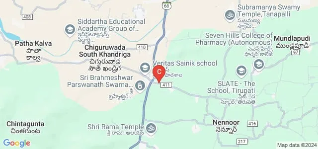 Swetha Institute of Technology and Science for Women, Tirupati Map