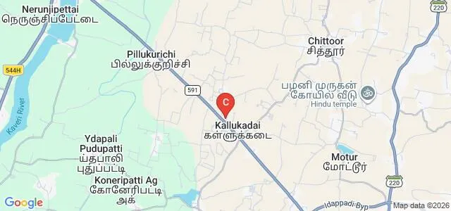 Amala College of Education, Salem Map