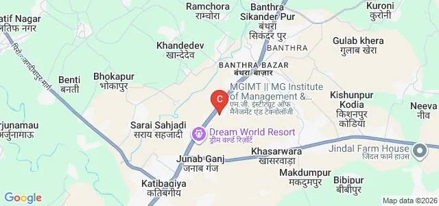 Shekhar College of Education, Lucknow Map