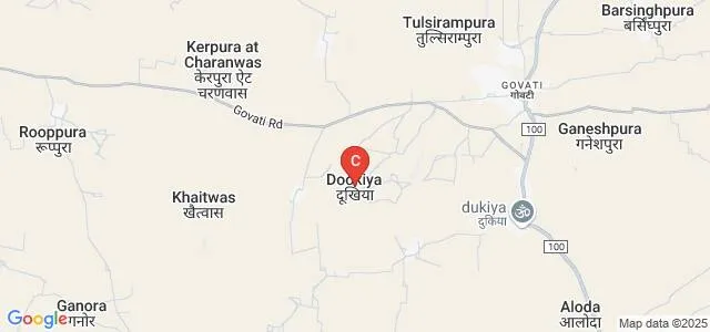 Sadhana Mahila Mahavidyalaya, Dookiya, Sikar Map