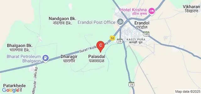 Shastry Institute of Pharmacy, Jalgaon Map