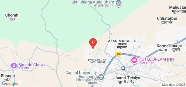 Jharkhand Vidhi Mahavidyalaya, Koderma Map
