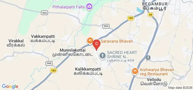 Jainee College of Education, Dindigul Map
