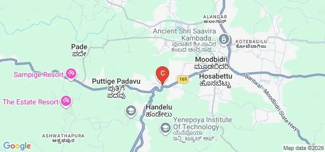 Alva's Ayurveda Medical College, Moodbidri Map