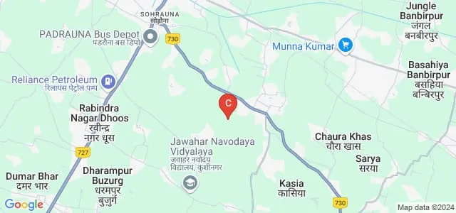 Autonomous State Medical College, Kushinagar Map