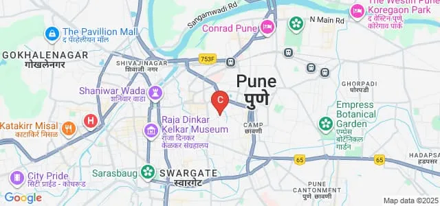 Foresight College of Commerce, Pune Map