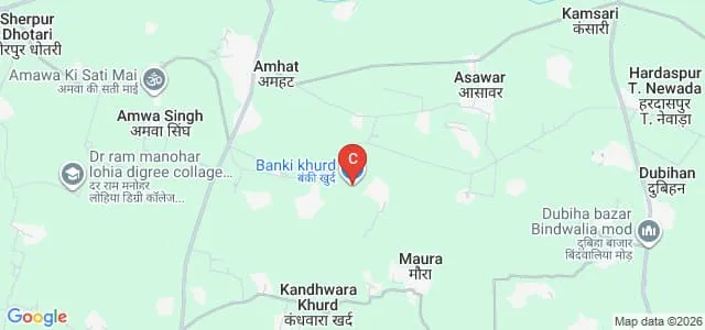 Kashinath College of Higher Education, Ghazipur Map
