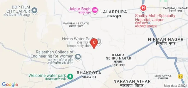 Chanakya Technical Campus, Jaipur Map
