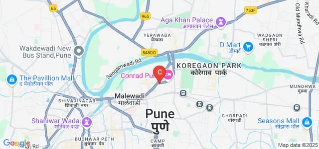Modern Education Society's Wadia College of Engineering, Pune Map