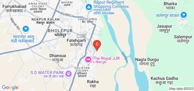 DN PG College, Fatehgarh Map