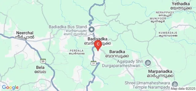 Mar Thoma College of Special Education, Kasaragod Map