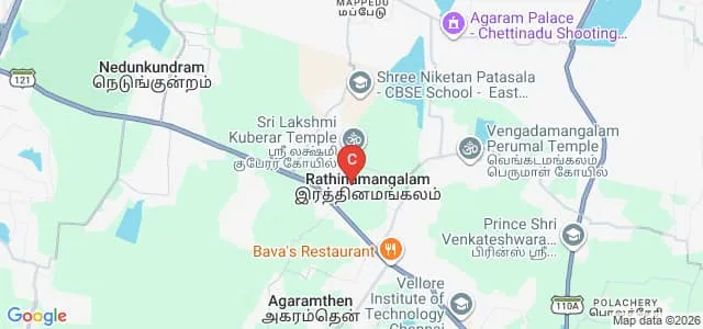 Tagore Medical College and Hospital, Chennai Map