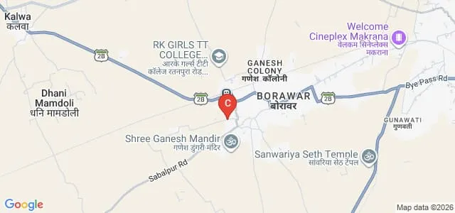 Geetanjali B Ed College, Makrana Map