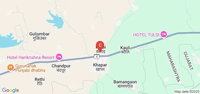 Sant Jagnade Maharaj Shikshan Mandals Arts and Commerce College, Khapar Map