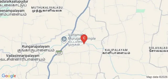GS College of Physical Education, Tiruppur Map