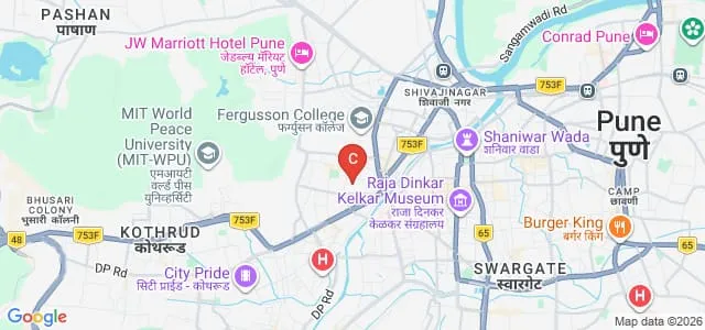 Symbiosis College of Arts and Commerce, Pune Map