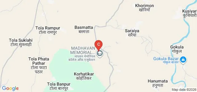 Adwaita Mission Institute of Technology, Maniyarpur Map