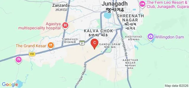 College of Agricultural Engineering and Technology, Junagadh Map