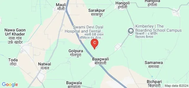 Swami Devi Dyal Institute of Computer Science, Panchkula Map