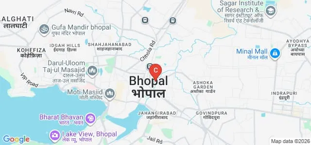 RD Memorial College of Physical Education, Bhopal Map