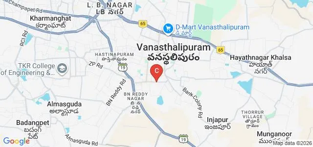 Sri Indu College of Education, Hyderabad Map
