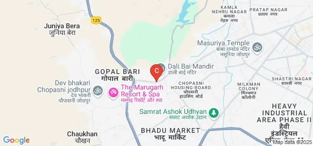 Indian Institute of Handloom Technology, Jodhpur Map
