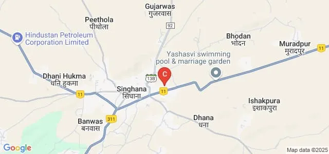 Vishwa Bharti Degree College, Jhunjhunu Map