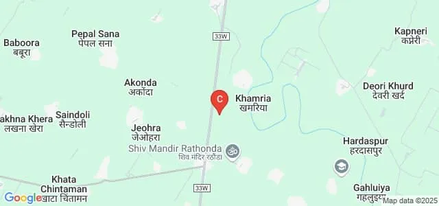 Sri Hansraj Memorial Mahavidyalya, Rampur Map