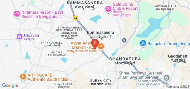 Narayana Hrudayalaya College of Nursing, Bengaluru Map