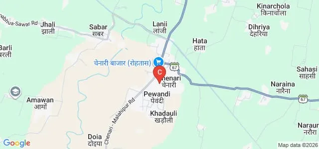 Benny Singh College, Rohtas Map