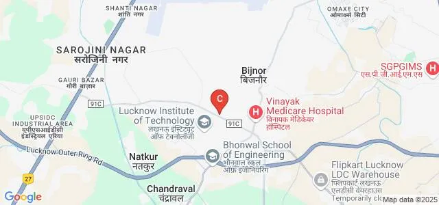 Gautam Buddha Degree College, Lucknow Map