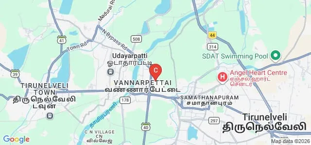 Francis Xavier Engineering College, Tirunelveli Map