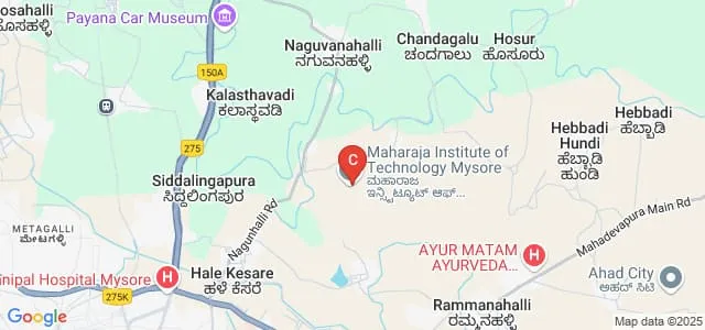 Maharaja Institute of Technology, Mysore Map