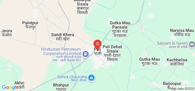 Natthan Bano Babu Khan Janta Degree College, Hardoi Map
