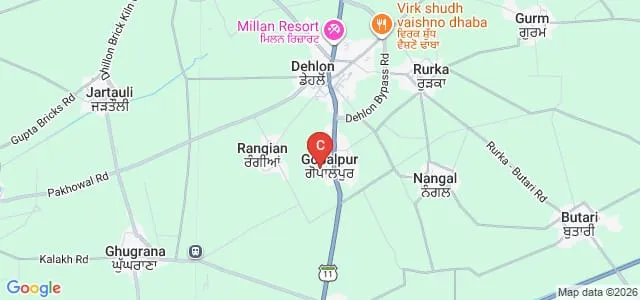 Guru Nanak College of Nursing, Ludhiana Map