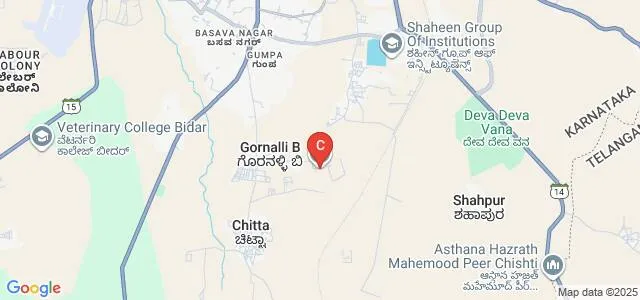 Lingarajappa Engineering College, Bidar Map