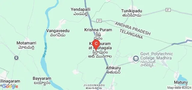 Susheela College of Education, Madhira Map