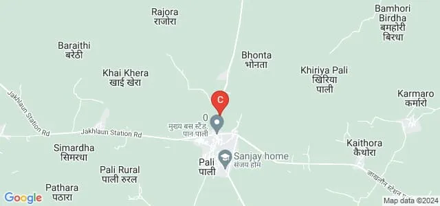Chhatrapati Shivaji MSD College, Pali, Lalitpur Map