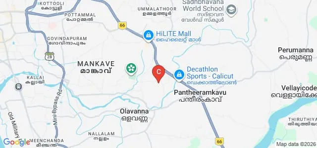 Peekay CICS Arts and Science College, Calicut Map